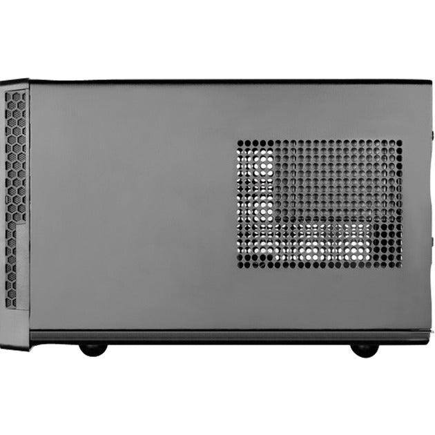 Load image into Gallery viewer, Silverstone sg13b-q mini tower behuizing (zwart | 2x usb-a)
