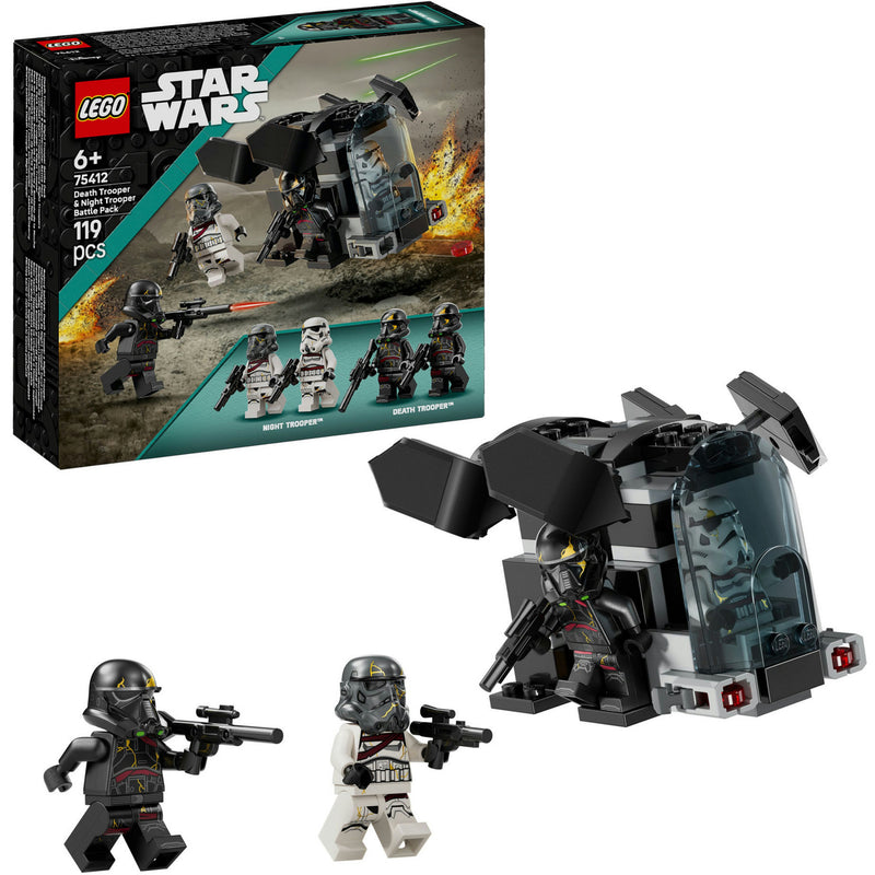 Load image into Gallery viewer, Lego star wars 75412 death trooper en night trooper battle pack
