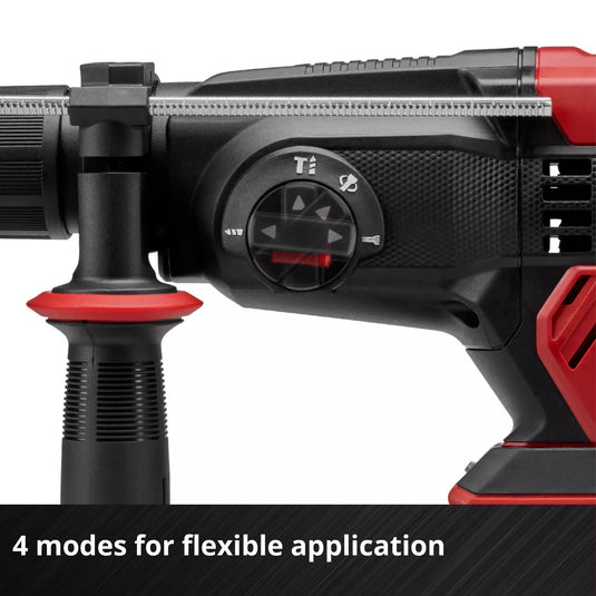 Einhell accu boorhamer te-hd 18 20 li (1x4,0ah) (rood zwart, incl. 1x 4.0 ah power x-change accu en lader)
