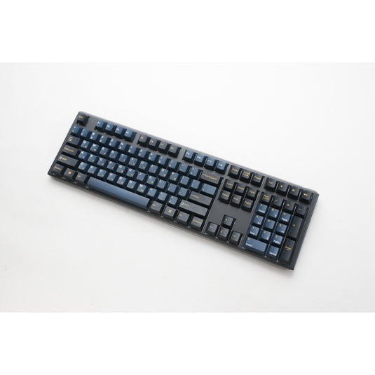 Ducky one 3 pro rgb mechanisch gaming toetsenbord (zwart, us lay-out (qwerty), cherry mx2a red, 100%, rgb led, double-shot pbt, quack mechanics, hot swap)