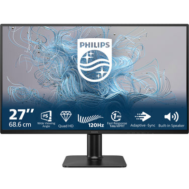 Philips 27e2n2500 00 27 monitor (zwart, hdmi, displayport, 120 hz)