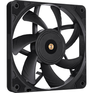 Noctua nf-a12x15 pwm chromax.black.swap case fan (zwart, 120 x 120 x 15 mm)