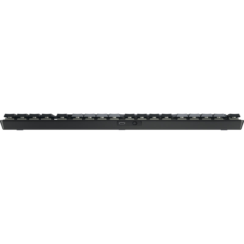 Load image into Gallery viewer, Cherry kw 550 mx lp mechanisch toetsenbord (zwart, us lay-out (qwerty), mx low profile 2.0 ivory, 96%, white leds, pbt keycaps)
