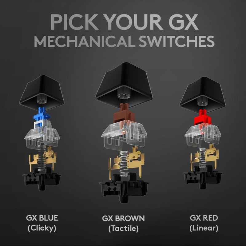 Load image into Gallery viewer, Logitech g512 carbon lightsync rgb mechanical gaming keyboard (zwart, us-international lay-out (qwerty), gx brown, 100%, rgb leds)
