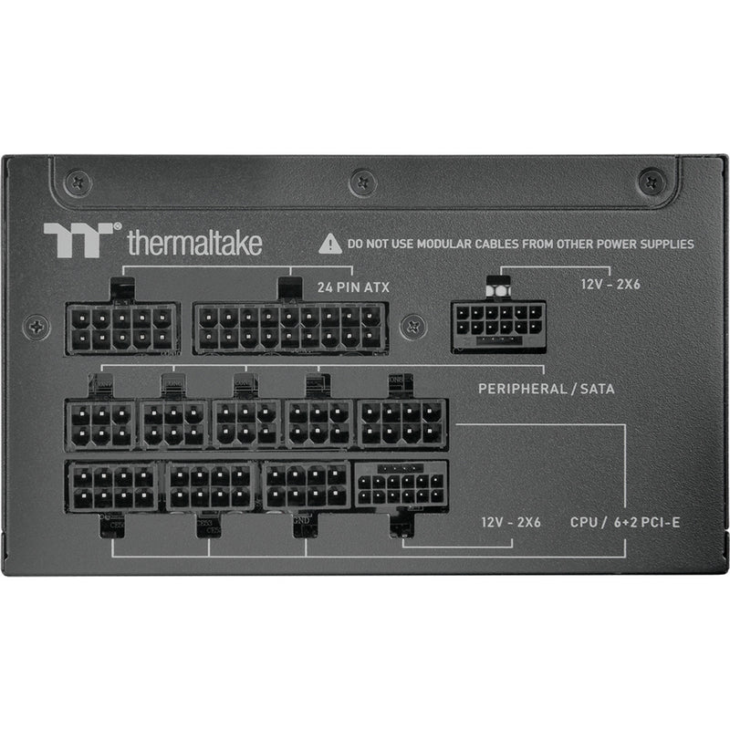 Load image into Gallery viewer, Thermaltake toughpower gt modulaire 1200 watt voeding (zwart, 5x pcie)
