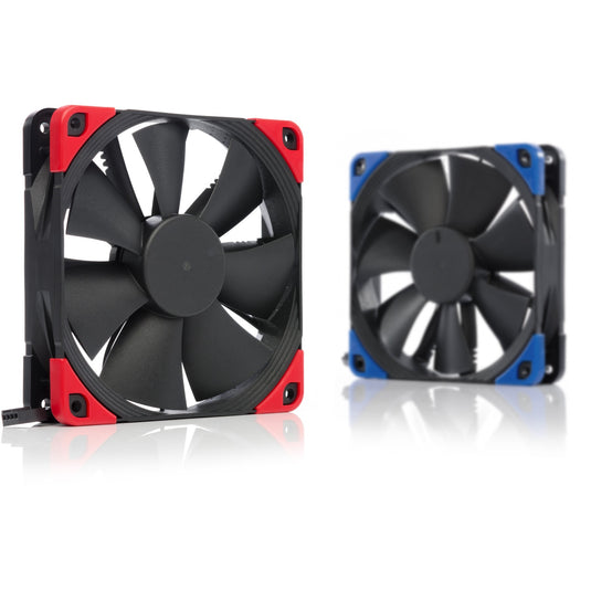 Noctua nf-f12 pwm chromax.black.swap case fan (zwart, 120 x 120 x 25 mm)