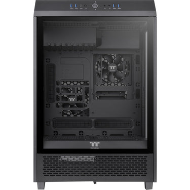 Thermaltake the tower 500 midi tower behuizing (zwart | 4x usb-a | 1x usb-c | tempered glass)