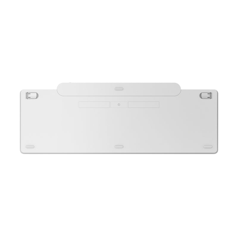 Load image into Gallery viewer, Lenovo 800 self-charging bluetooth keyboard (wit, us lay-out (qwerty), plunger, 100%, plunger switch, bluetooth 5.1, usb-c)
