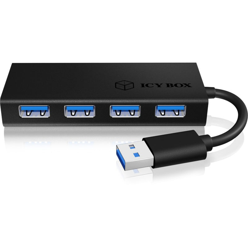 Load image into Gallery viewer, Icy box ib-ac6104 usb 3.0 usb-hub (zwart)
