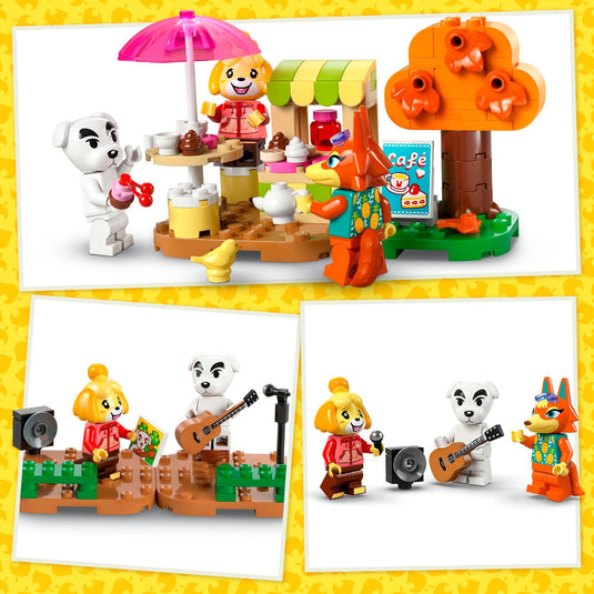 Lego animal crossing - k.k.'s pleinconcert constructiespeelgoed (77052)