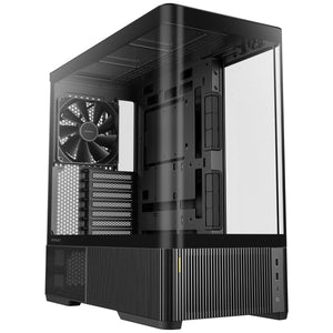 Antec c6 curve air midi tower behuizing (zwart | 2x usb-a | 1x usb-c | tempered glass)