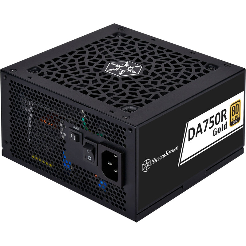 Load image into Gallery viewer, Silverstone da750r gold modulaire 750 watt voeding (zwart, 4x pcie)
