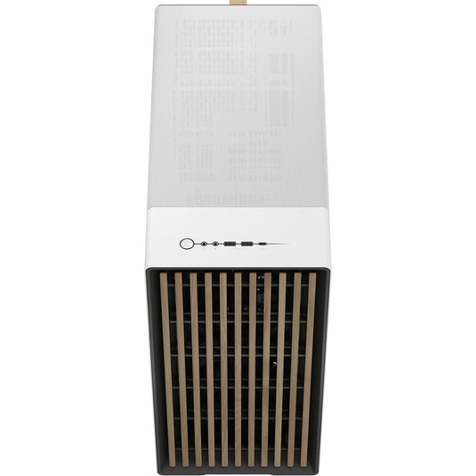Fractal design north xl midi tower behuizing (wit houtkleur | 2x usb-a | 1x usb-c)