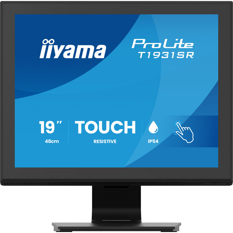 Laden Sie das Bild in Galerie -Viewer, Iiyama prolite t1931sr-b2s 19 touchscreen monitor (zwart, vga, hdmi, displayport, audio, touchscreen)

