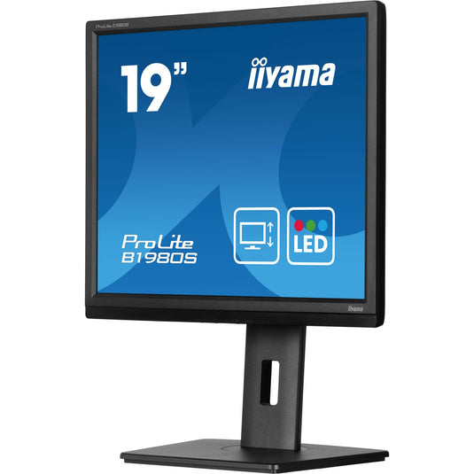 Iiyama prolite b1980s-b1 19 monitor (zwart, hdmi, displayport)