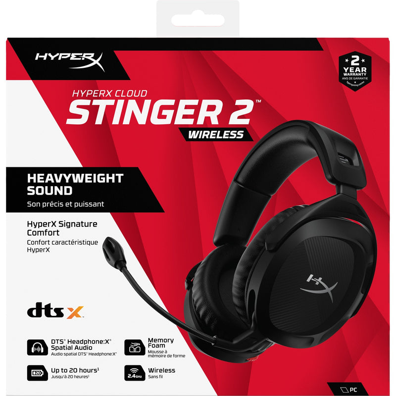 Load image into Gallery viewer, Hyperx cloud stinger 2 wireless over-ear gaming headset (zwart)
