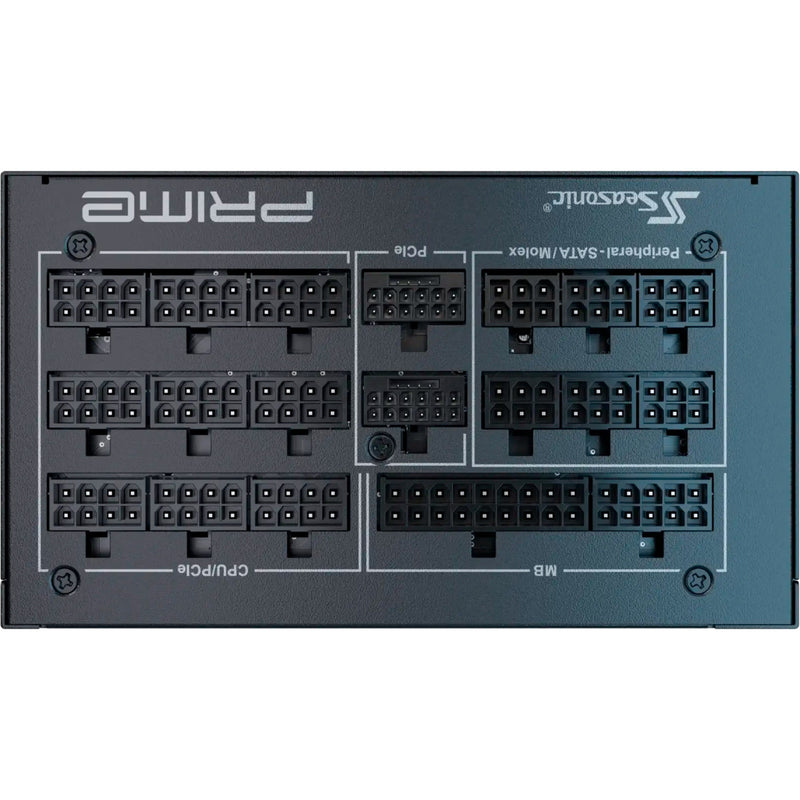 Load image into Gallery viewer, Seasonic prime tx-1600 modulaire 1600 watt voeding (zwart, 2x 12v-2x6, 6x pcie)
