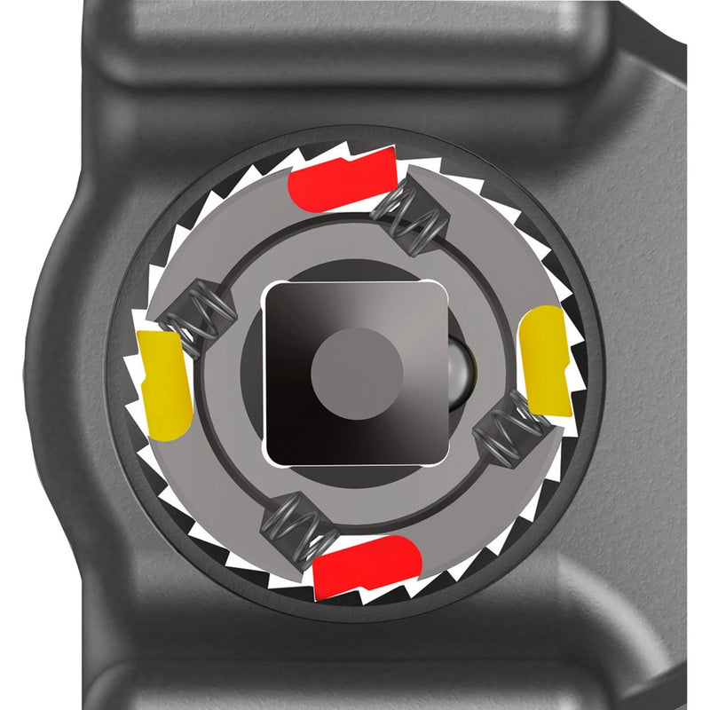 Load image into Gallery viewer, Wera 8002 c koloss 1 2 met 1 2 - aandrijving ratel (zwart geel, 3‑delig)
