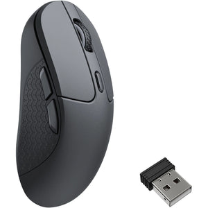 Keychron m3-a23 muis (zwart, 8000 hz, 100 - 30.000 dpi, bluetooth 5.3 | 2.4 ghz | usb type-c kabel)