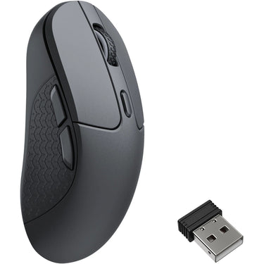 Keychron m3-a23 muis (zwart, 8000 hz, 100 - 30.000 dpi, bluetooth 5.3 | 2.4 ghz | usb type-c kabel)