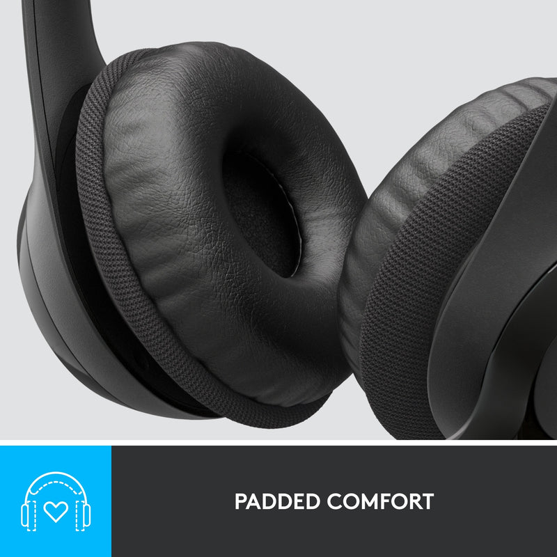 Afbeelding laden in galerijviewer, Logitech usb headset h390 on-ear (zwart, retail)
