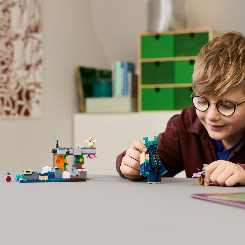 Load image into Gallery viewer, Lego minecraft 21274 de ontmoeting met de opzichter
