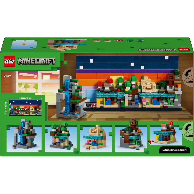 Load image into Gallery viewer, Lego minecraft 21589 minibiomen
