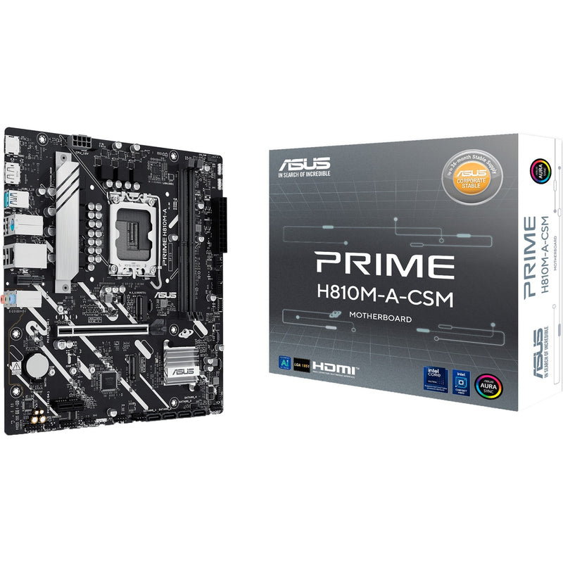 Load image into Gallery viewer, Asus prime h810m-a-csm socket 1851 moederbord (raid, gb-lan, sound, µatx)
