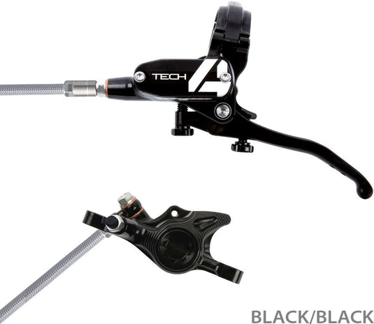 Hope tech 4 x2 steel braided disc brake - lever left