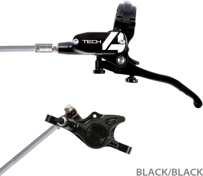 Load image into Gallery viewer, Hope tech 4 x2 steel braided disc brake - lever left
