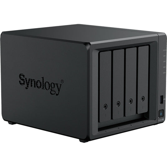 Synology diskstation ds925+ nas (zwart, 2x 2.5gbe lan, 2x usb 3.2 gen 1)