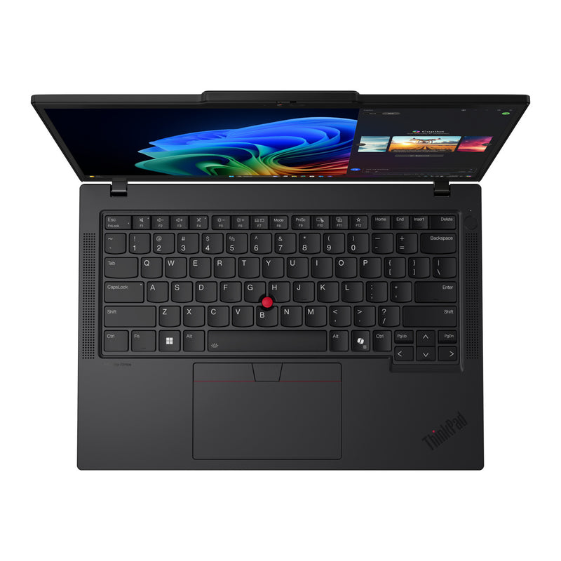 Load image into Gallery viewer, Lenovo thinkpad t14 gen 6 (21qj0053mh) 14 copilot+ laptop (zwart | ryzen ai 7 pro 350 | radeon 860m graphics | 32 gb | 1 tb ssd)
