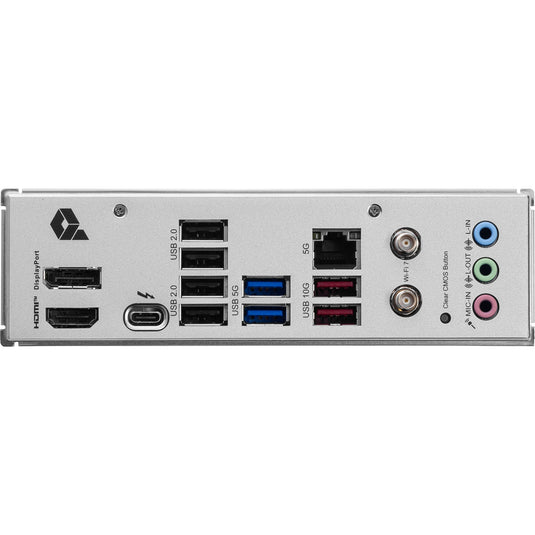 Msi pro b860-p wifi socket 1851 moederbord (zilver, raid, 5gb-lan, wi-fi 7, bt, sound, atx)