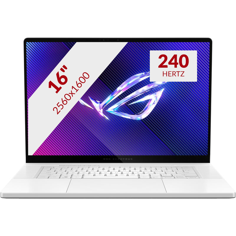 Afbeelding laden in galerijviewer, Asus rog zephyrus g16 gu605cw-qr119w 16 gaming laptop (wit | core ultra 9 285h | rtx 5080 | 32 gb | 2 tb ssd)
