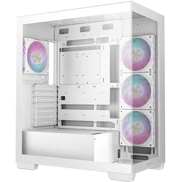 Afbeelding laden in galerijviewer, Deepcool cg580 4f midi tower behuizing (wit | 2x usb-a | 1x usb-c | rgb | tempered glass)
