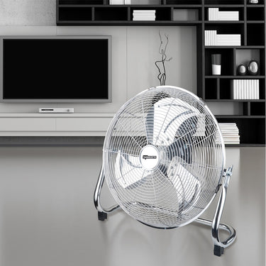 Termozeta bassotto vloerventilator (chroom)