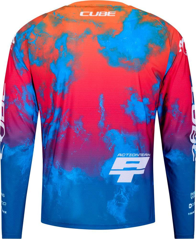 Load image into Gallery viewer, Cube x actionteam - mtb long sleeve jersey
