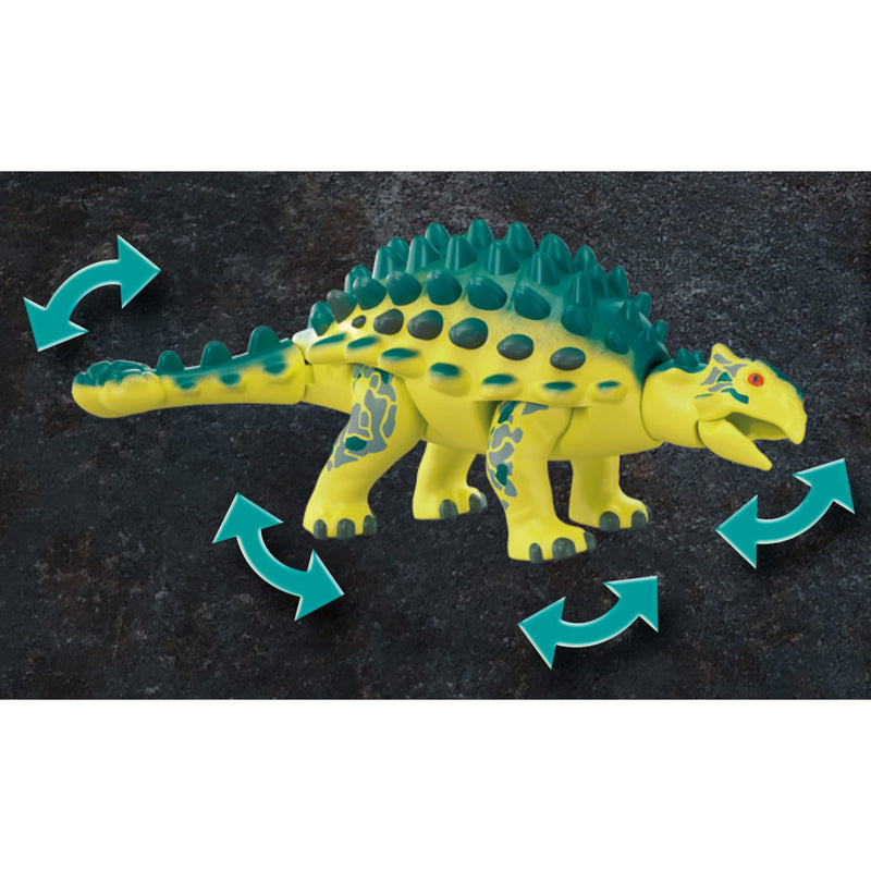 Load image into Gallery viewer, Playmobil dino rise - saichania: verdediging van de vechtersbazen constructiespeelgoed (70626)
