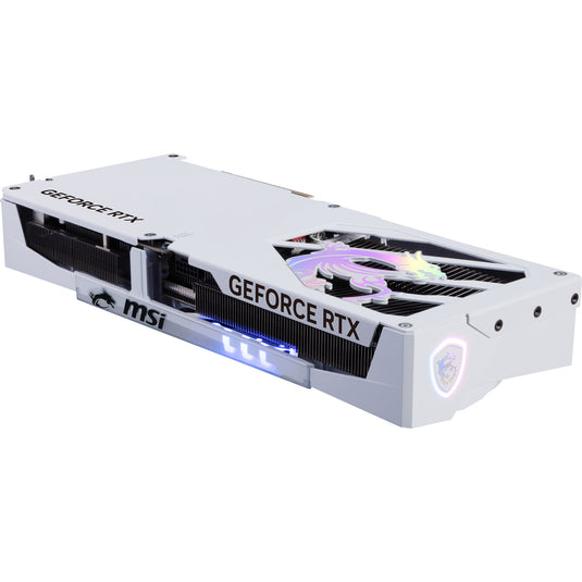 Msi geforce rtx 5070 ti gaming trio oc white grafische kaart (wit, 3x displayport, 1x hdmi 2.1, dlss 4)