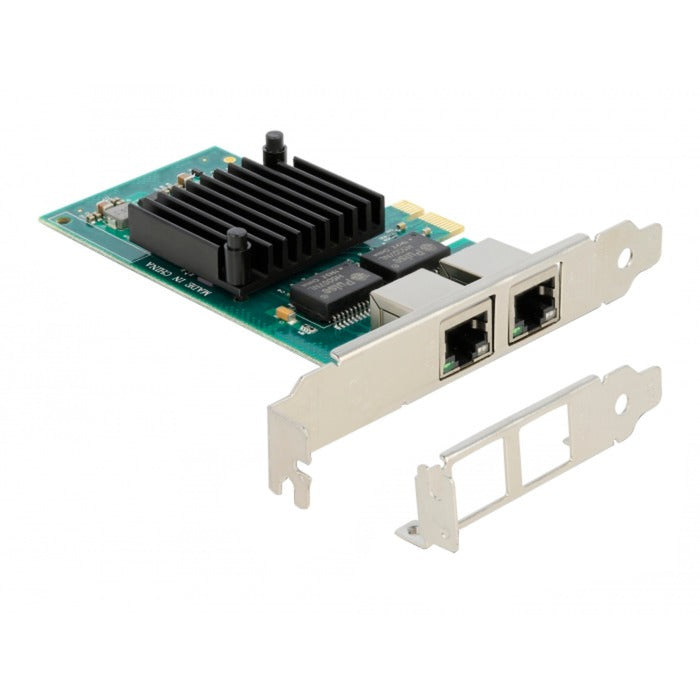 Load image into Gallery viewer, DeLOCK PCI Express x1 Card 2 x RJ45 Gigabit LAN i350
