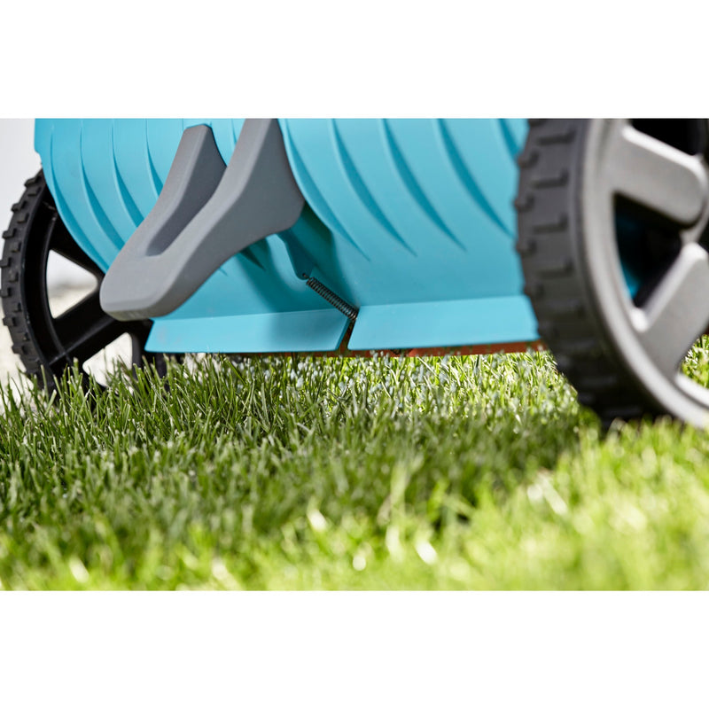 Load image into Gallery viewer, Gardena strooiwagen l strooiapparatuur (turquoise zwart, 432-20)
