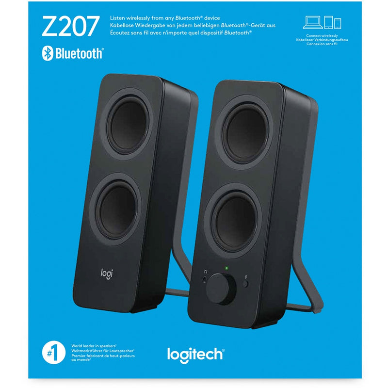 Load image into Gallery viewer, Logitech z207 pc-luidspreker (zwart)
