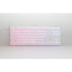 Ducky one 3 classic pure white tkl rgb mechanisch toetsenbord (wit, us lay-out (qwerty), cherry mx red, 80% (tkl), rgb leds, double-shot pbt, hot-swappable, quack mechanics)
