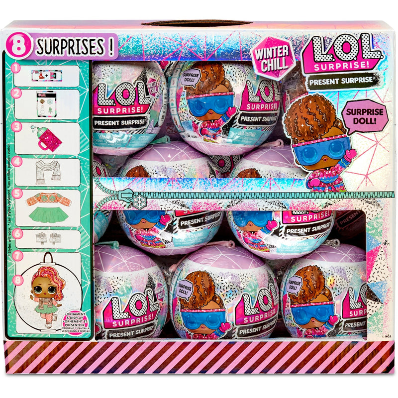 Load image into Gallery viewer, Mga entertainment l.o.l. surprise! present surpise winter chill pop
