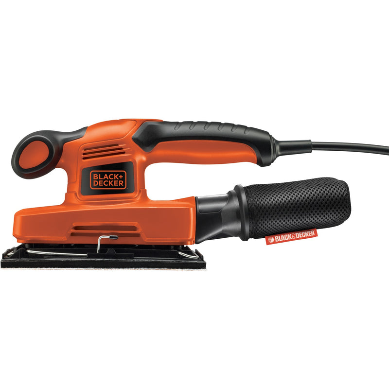 Load image into Gallery viewer, Black+decker 240w 1 3vel vlakschuurmachine (zwart oranje)

