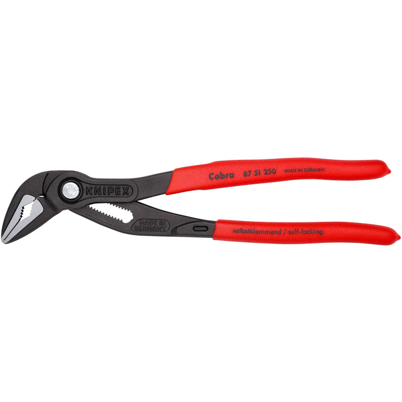 Load image into Gallery viewer, Knipex cobra es waterpomptang 8751250 zweedse- waterpomp-tang (rood, 250 mm)
