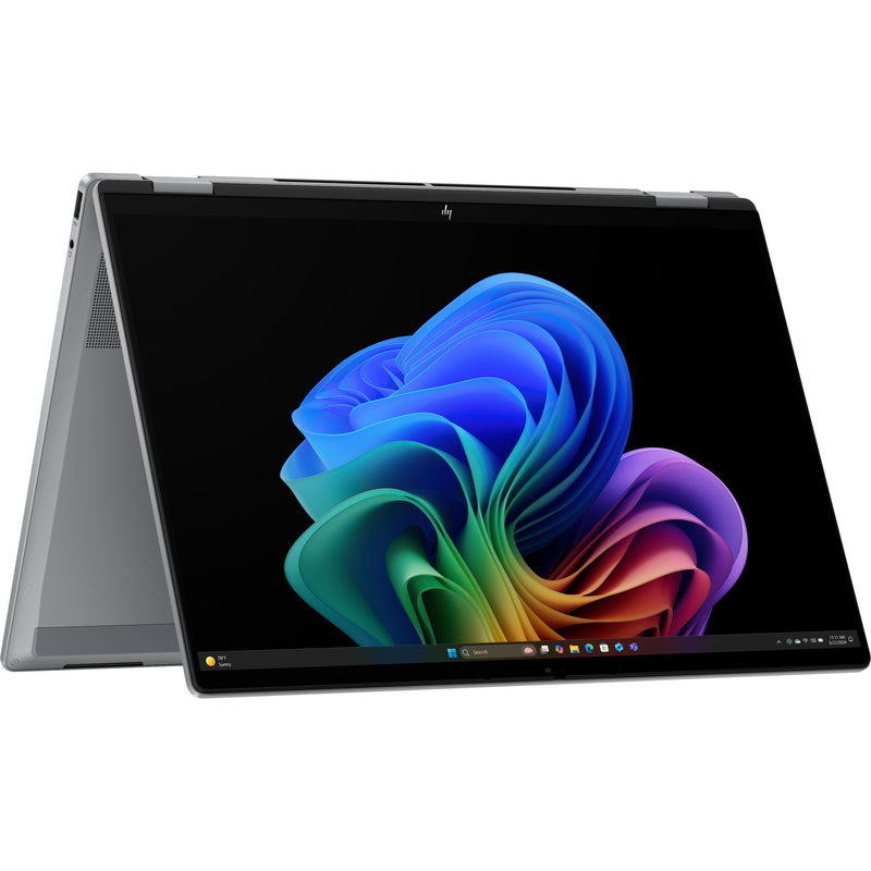 Load image into Gallery viewer, Hp omnibook x flip 16-ar0070nd 16 copilot+ 2-in-1 laptop (zilver | ryzen ai 7 350 | radeon 860m | 24 gb | 1 tb ssd | touch)

