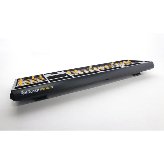 Ducky one 3 ansi layout barebone rgb mechanisch toetsenbord (zwart, us lay-out (qwerty), 100%, rgb leds, hot swap, barebone)