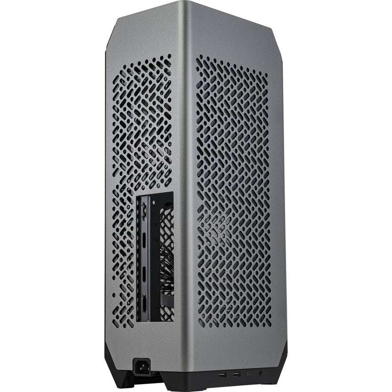 Load image into Gallery viewer, Cooler master ncore 100 max mini tower behuizing (donkergrijs | 2x usb-a | 1x usb-c)
