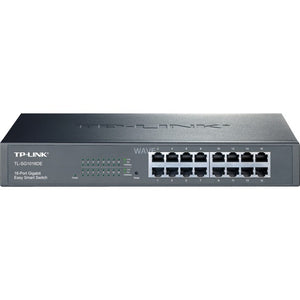 Tp-link tl-sg1016de switch (zwart, 1u)